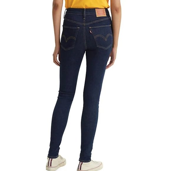 LEVI'S Mile High Super Skinny Jeans Dark Wash size 27 - Picture 2 of 13